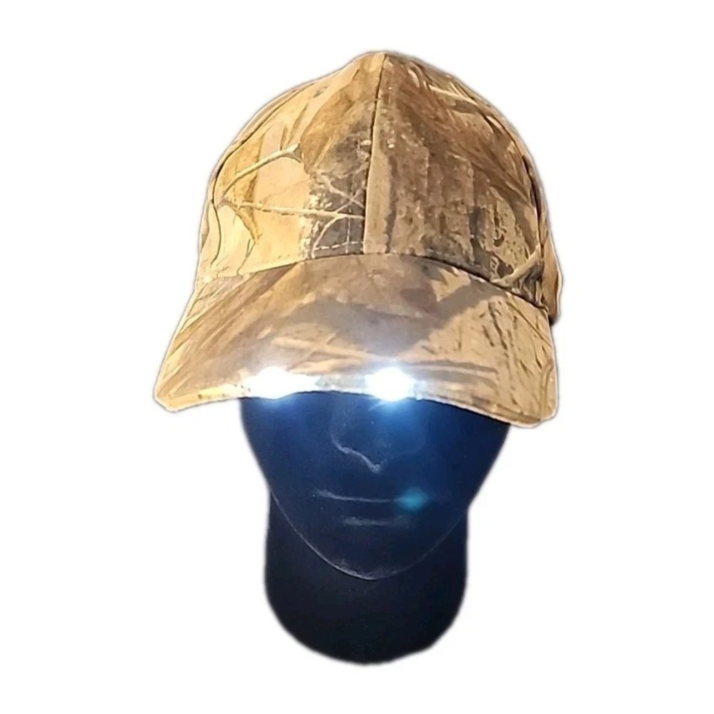 Powercap Panther Vision LED Lighted Hat Camouflage Hunting Cap Adjustable